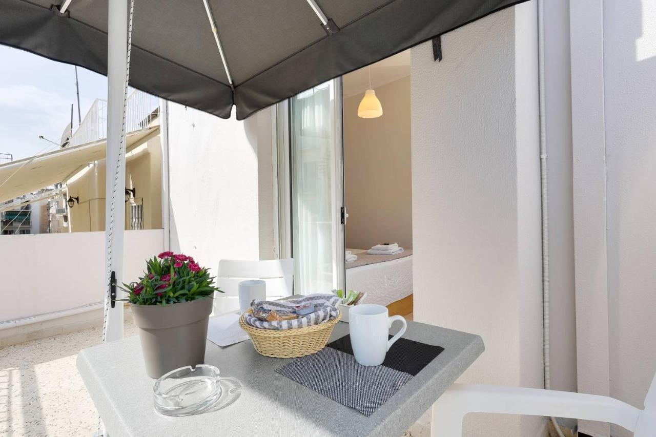 Silver Athens Double Room With Balcony Ngoại thất bức ảnh