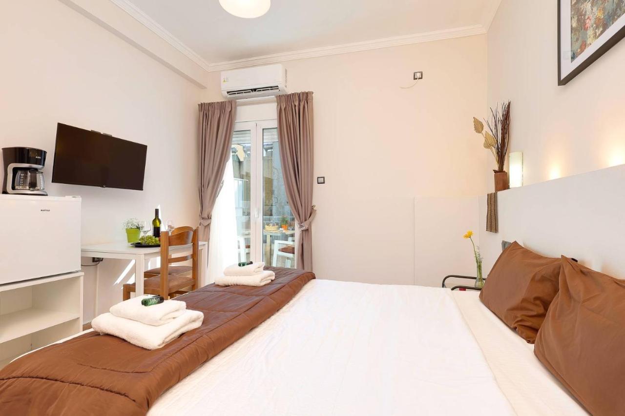 Silver Athens Double Room With Balcony Ngoại thất bức ảnh