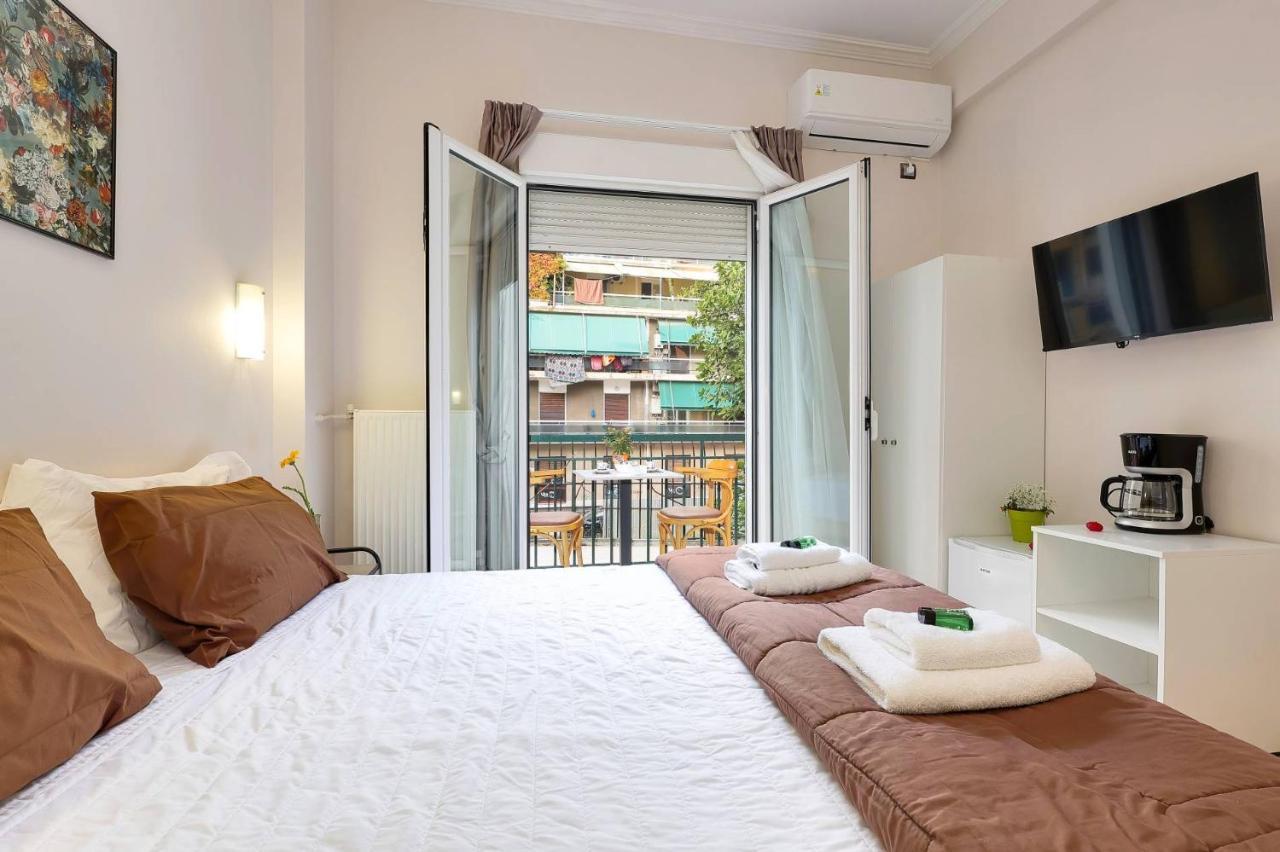 Silver Athens Double Room With Balcony Ngoại thất bức ảnh