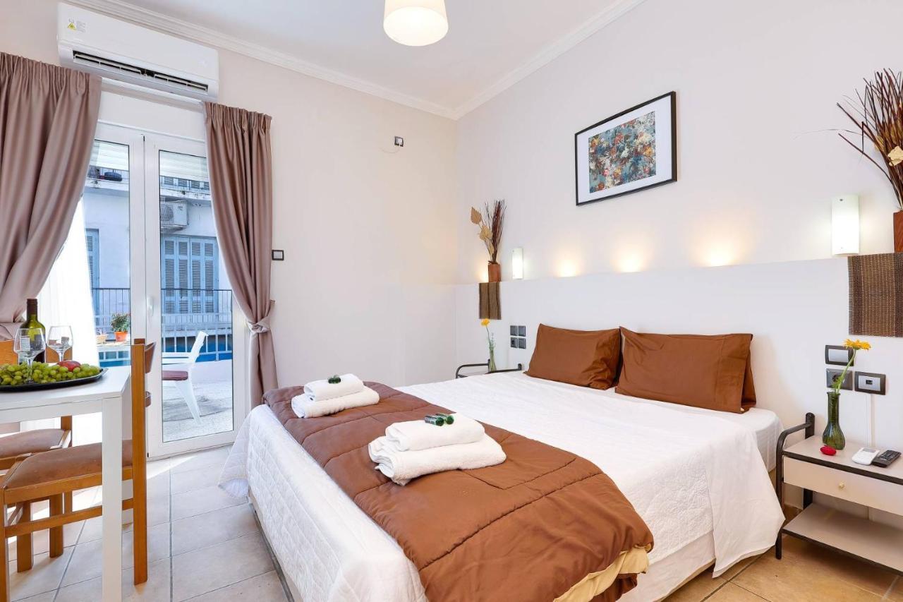Silver Athens Double Room With Balcony Ngoại thất bức ảnh