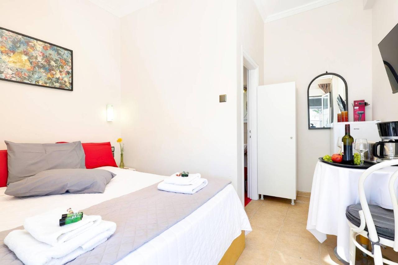 Silver Athens Double Room With Balcony Ngoại thất bức ảnh