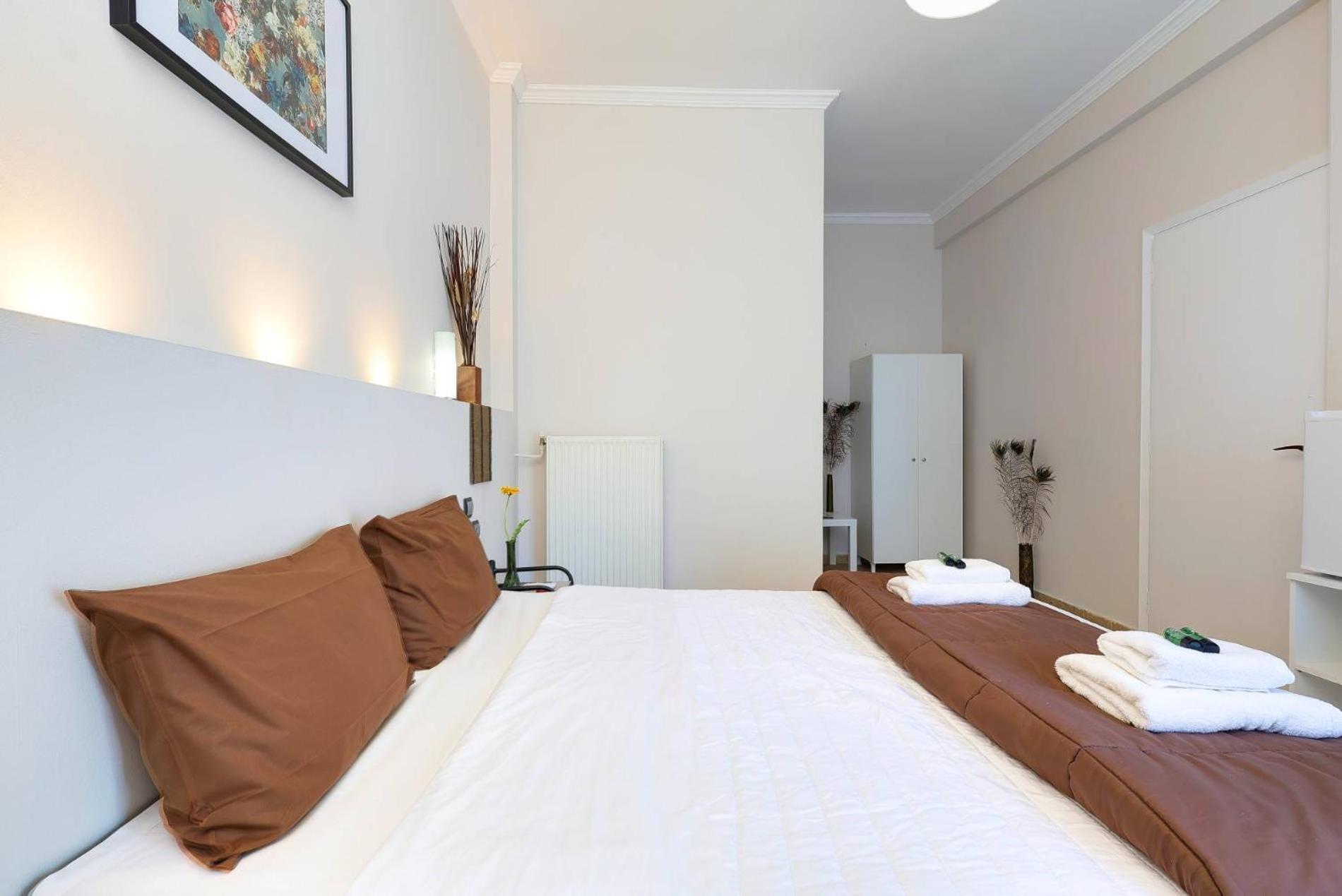 Silver Athens Double Room With Balcony Ngoại thất bức ảnh