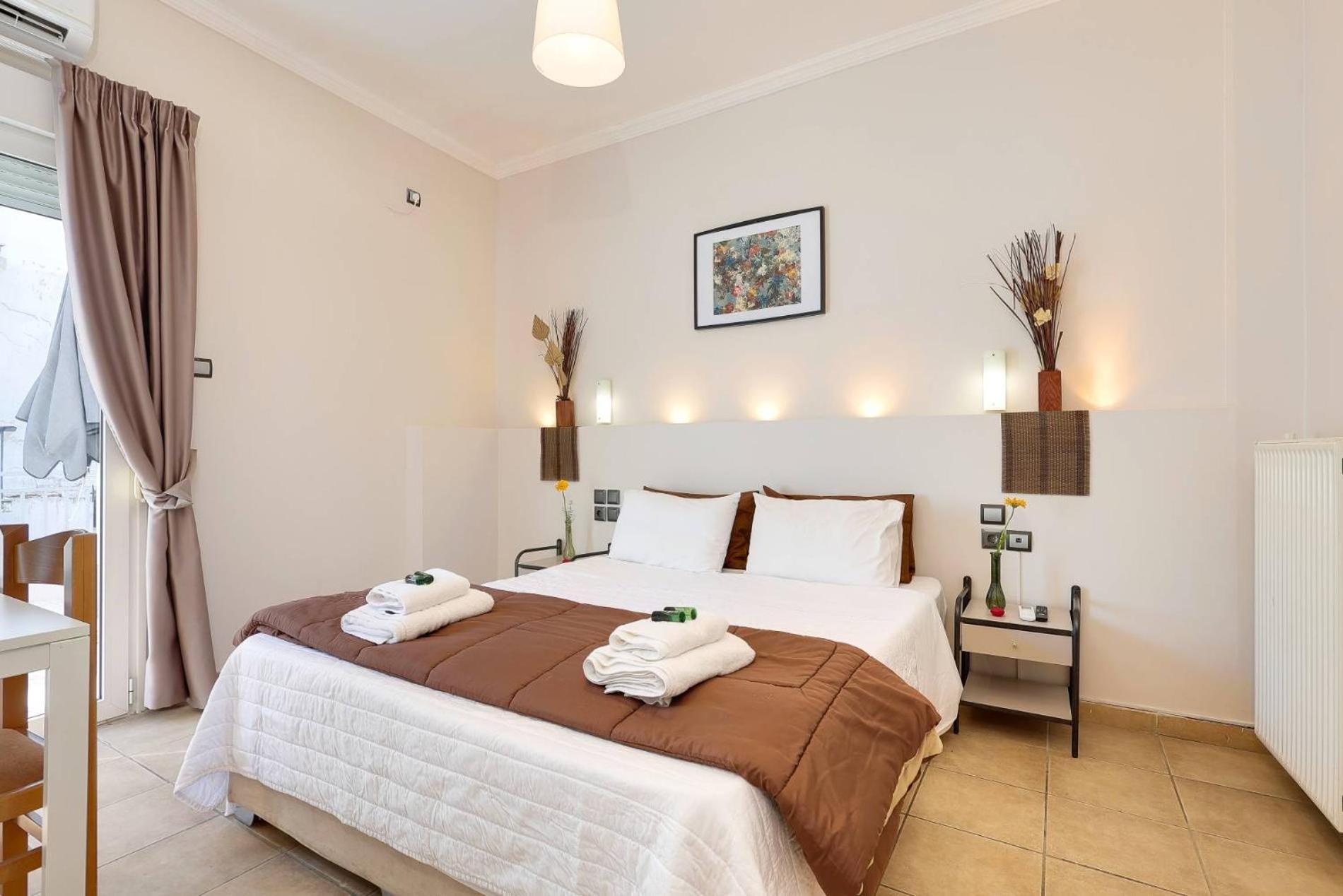 Silver Athens Double Room With Balcony Ngoại thất bức ảnh