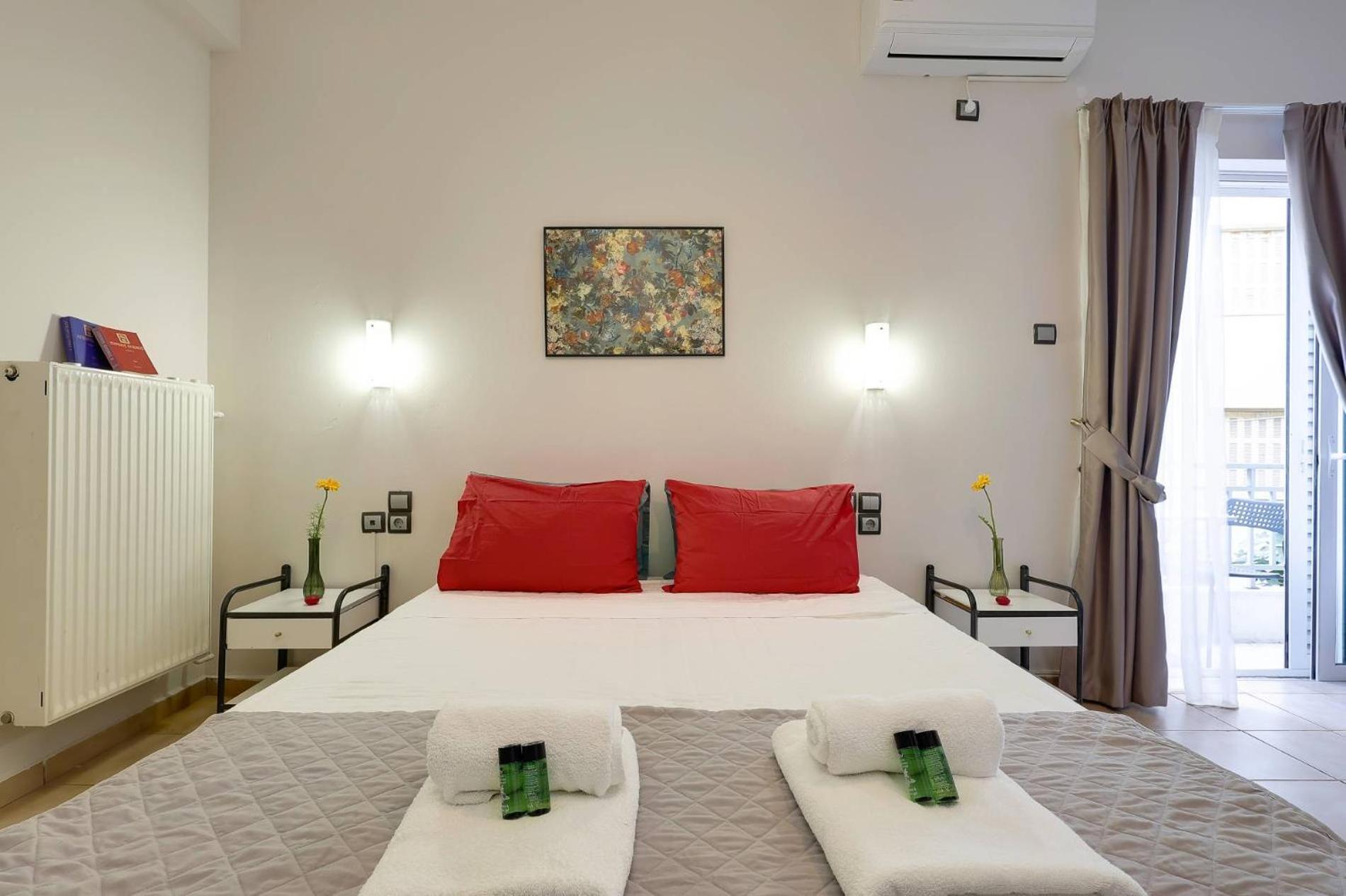 Silver Athens Double Room With Balcony Ngoại thất bức ảnh