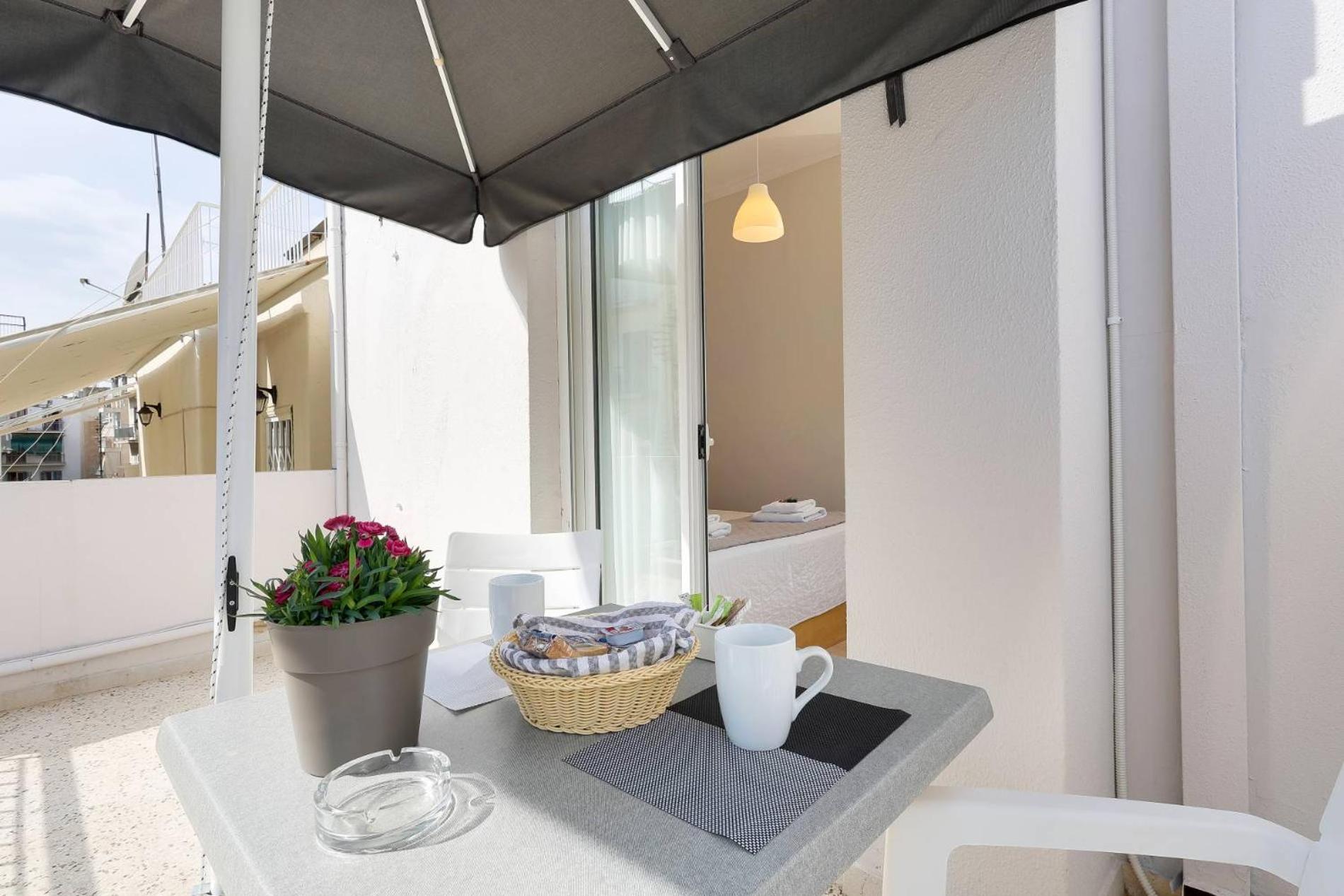 Silver Athens Double Room With Balcony Ngoại thất bức ảnh