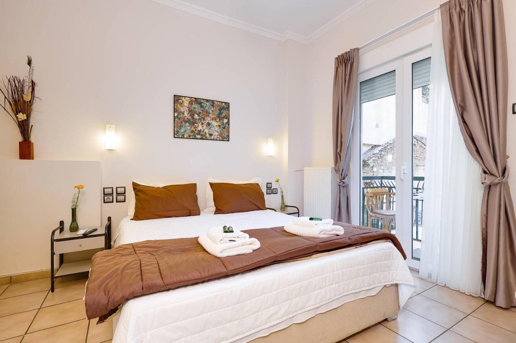 Silver Athens Double Room With Balcony Ngoại thất bức ảnh