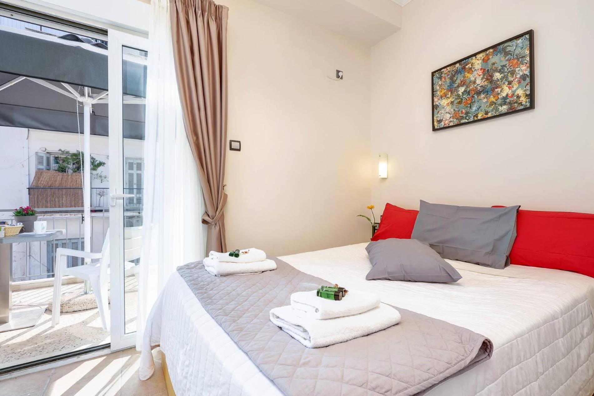 Silver Athens Double Room With Balcony Ngoại thất bức ảnh