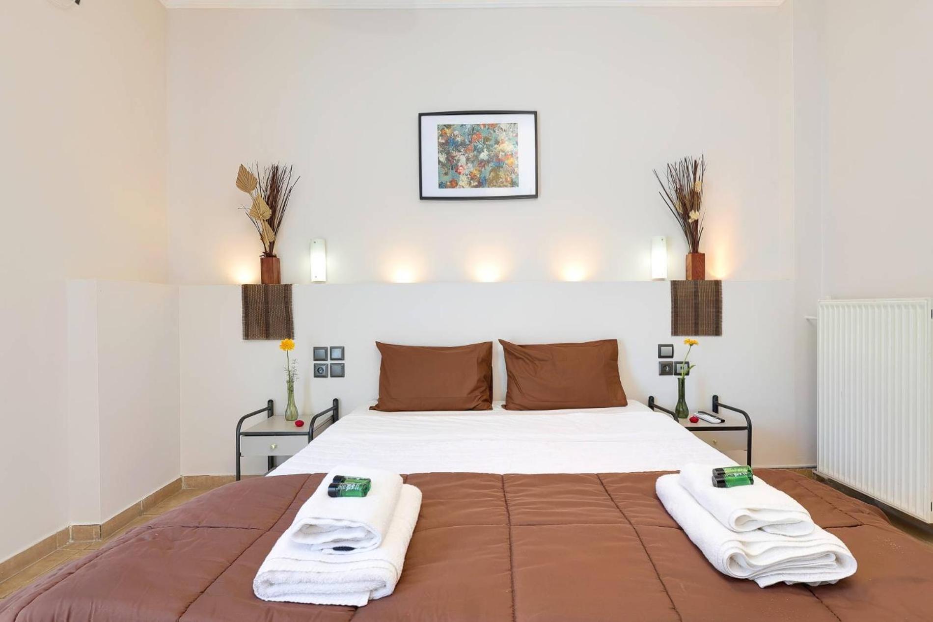 Silver Athens Double Room With Balcony Ngoại thất bức ảnh