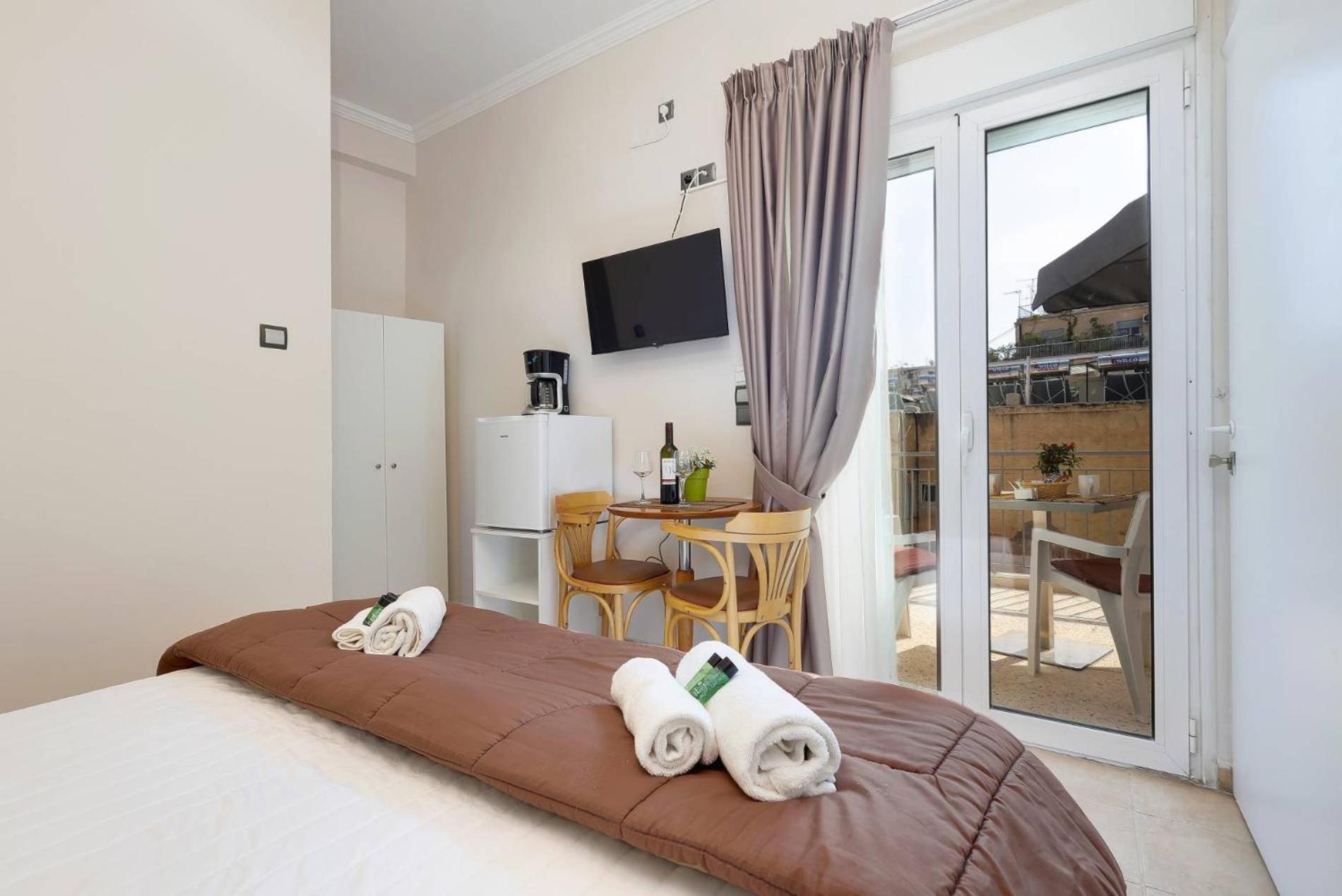 Silver Athens Double Room With Balcony Ngoại thất bức ảnh