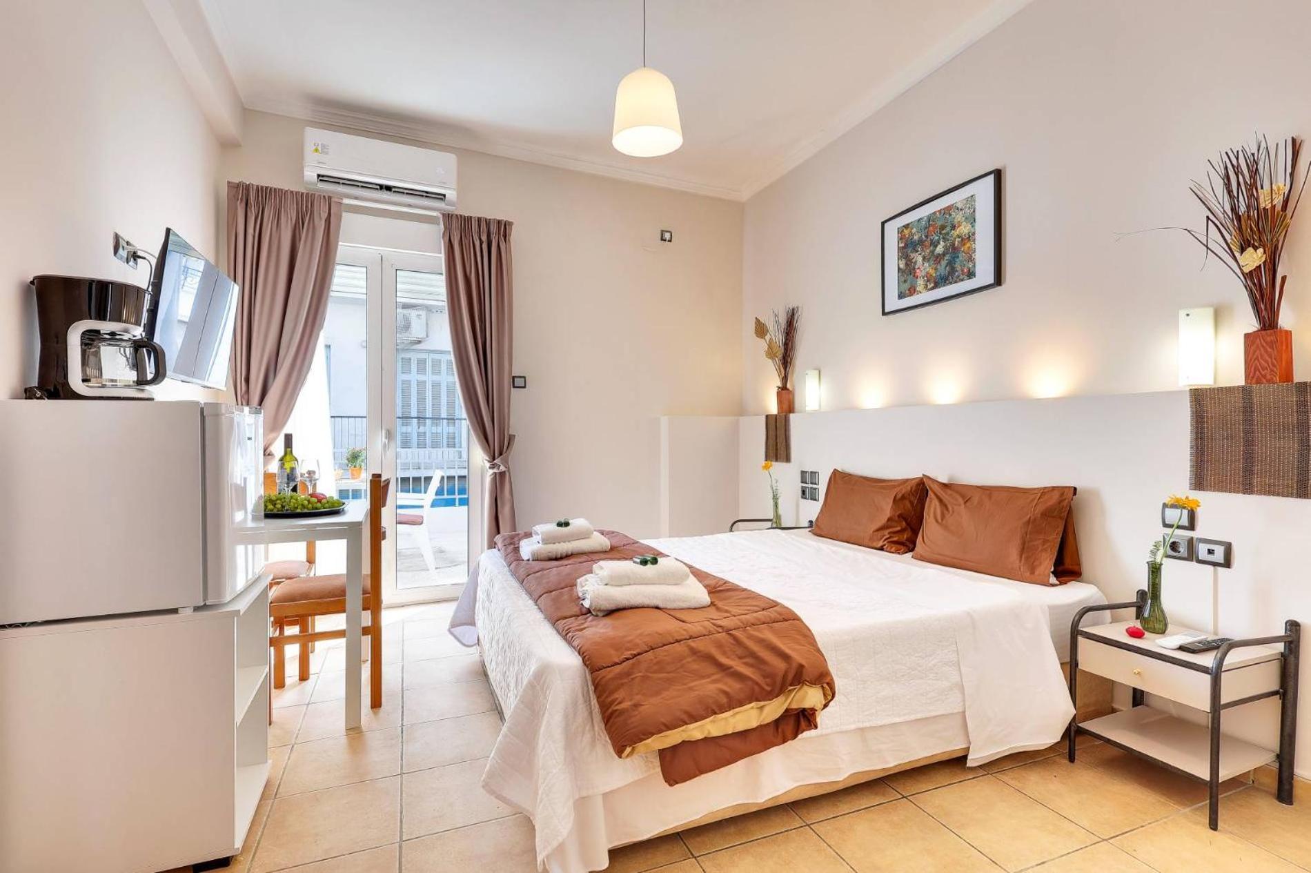 Silver Athens Double Room With Balcony Ngoại thất bức ảnh